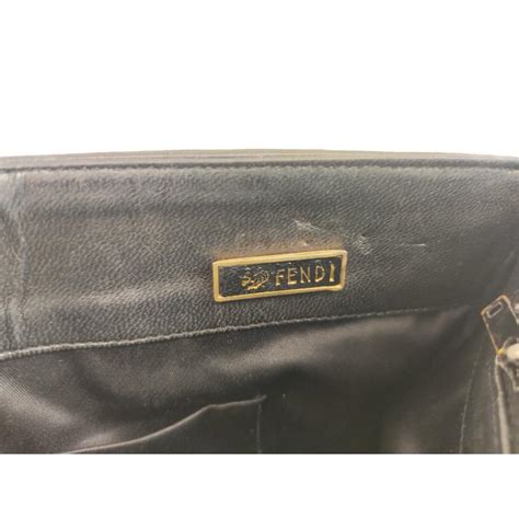 borsa fendi vintage nera